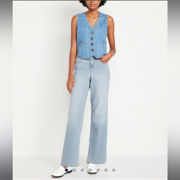 Wide Leg Jeans - Picture 1 of 3